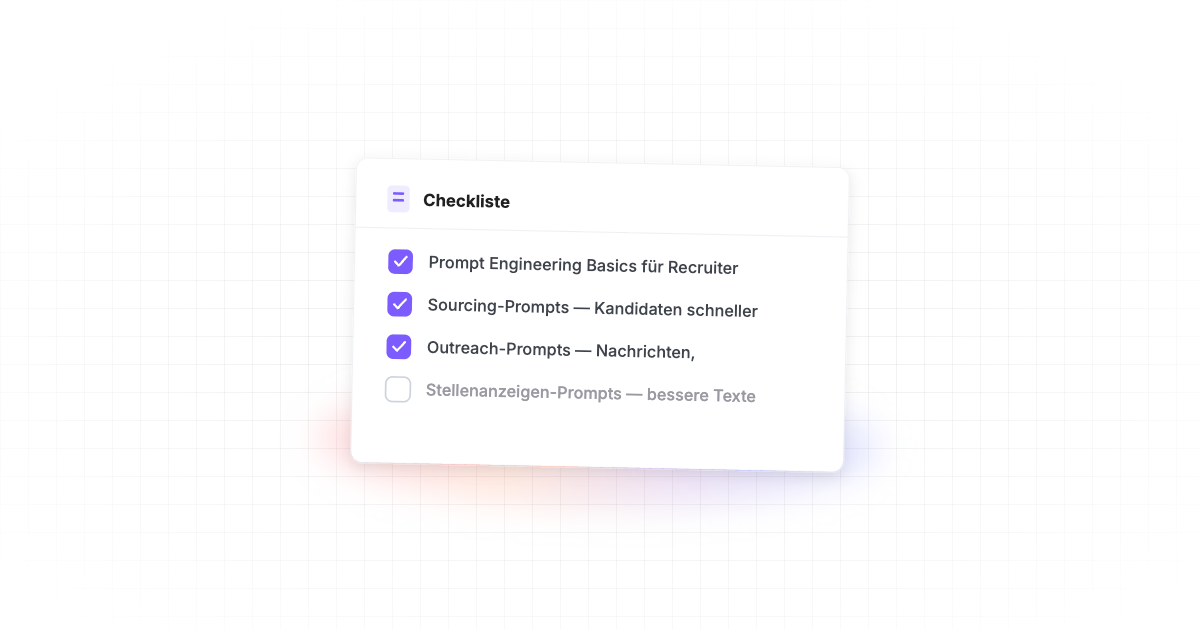 ChatGPT Recruiting Prompts 2026 — 20+ – im Überblick