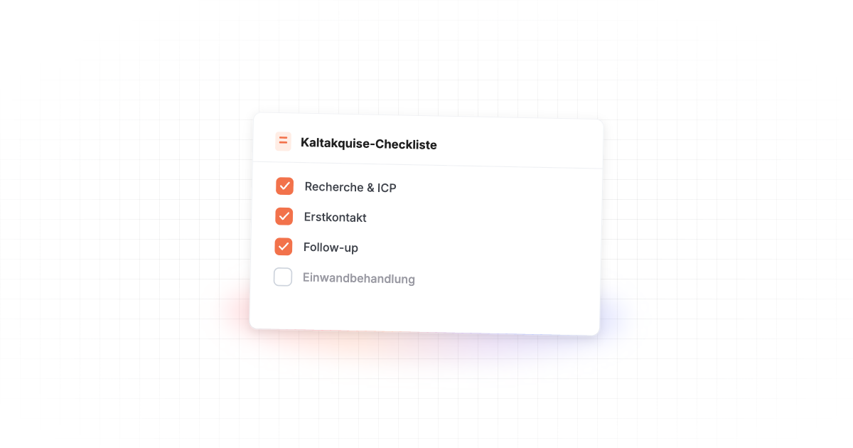 Kaltakquise B2B — Der komplette – im Überblick