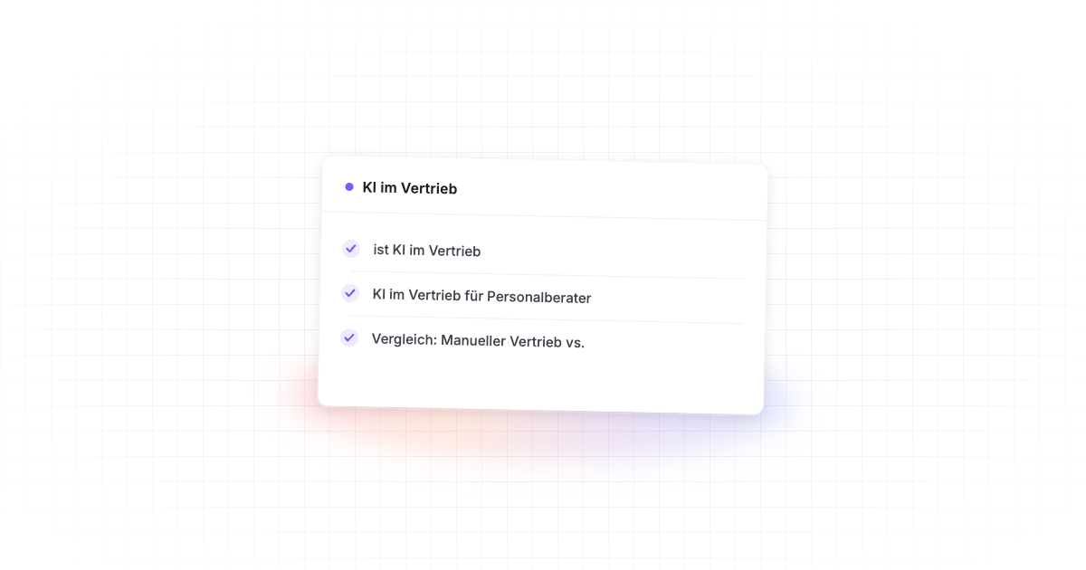 KI im Vertrieb – im Überblick