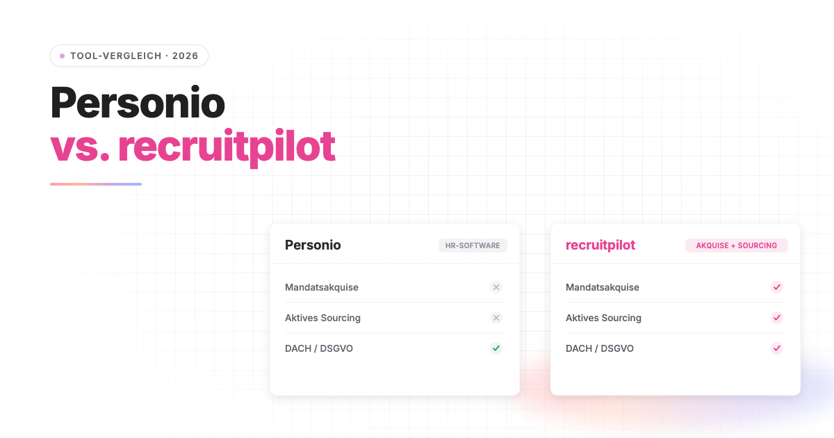 Personio Alternative 2026: 6 Tools im Vergleich
