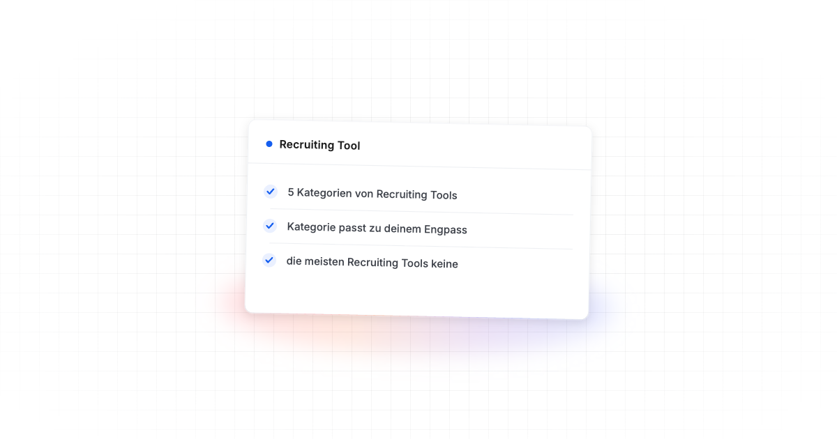 Recruiting Tool 2026 – im Überblick