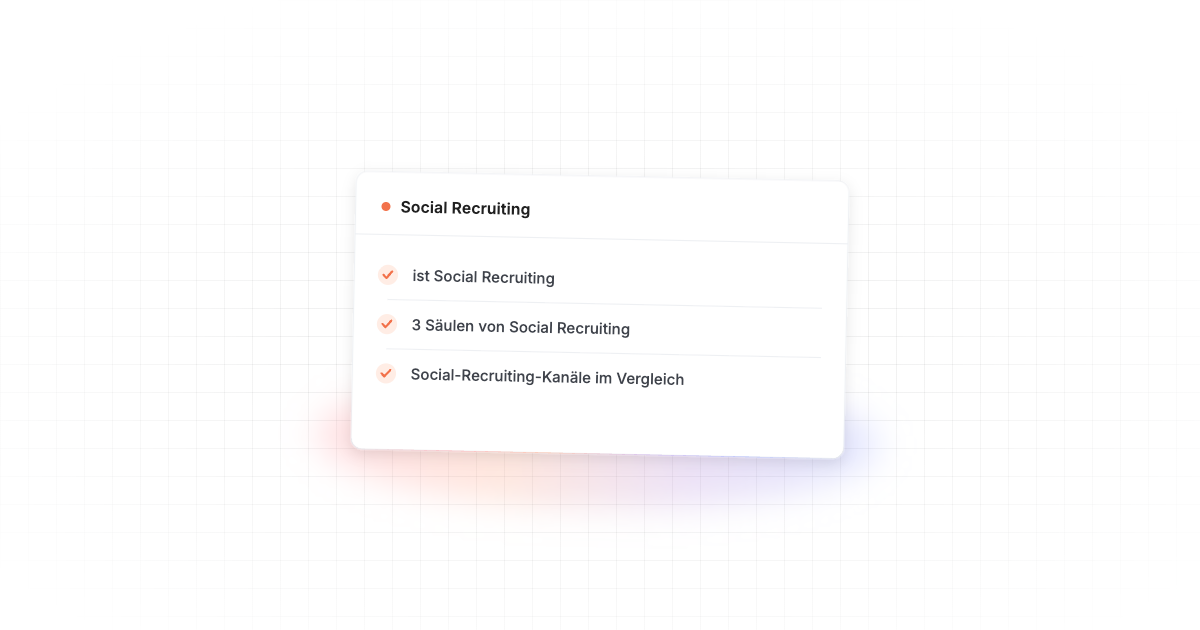 Social Recruiting – im Überblick